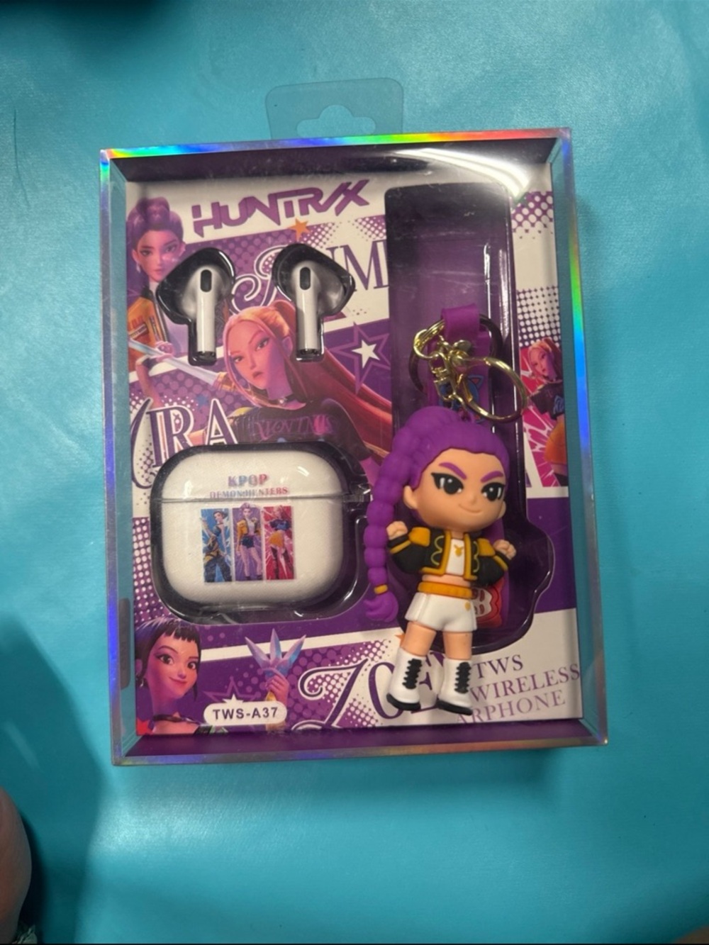 K pop demon hunter earbuds